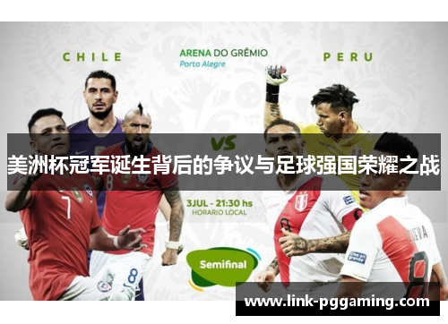 美洲杯冠军诞生背后的争议与足球强国荣耀之战