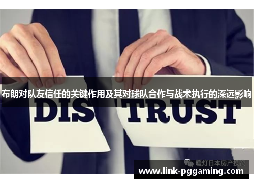 布朗对队友信任的关键作用及其对球队合作与战术执行的深远影响